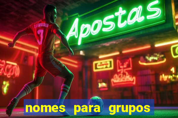 nomes para grupos de amigos cachaceiros