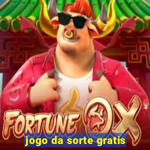 jogo da sorte gratis