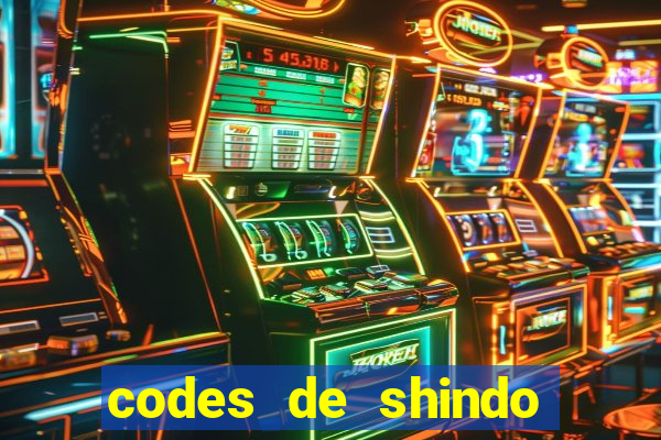 codes de shindo life blaze