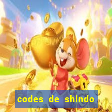 codes de shindo life blaze