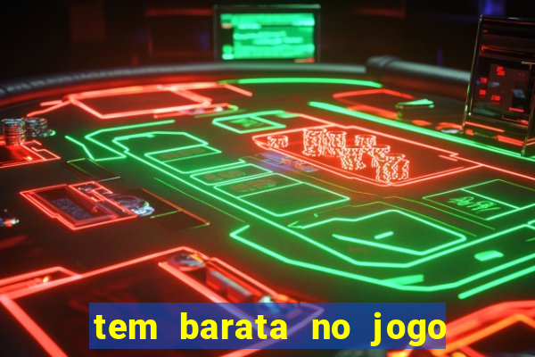 tem barata no jogo do bicho