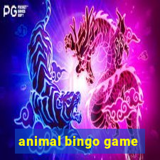 animal bingo game