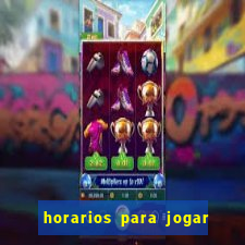 horarios para jogar fortune mouse