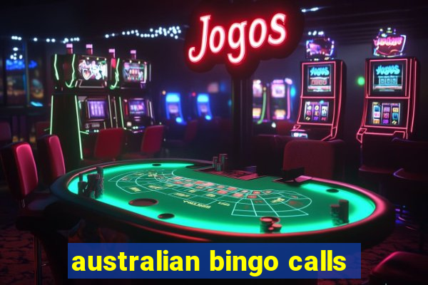 australian bingo calls