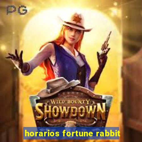 horarios fortune rabbit