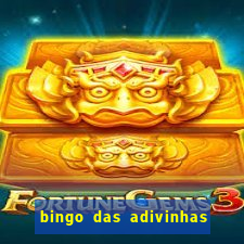 bingo das adivinhas para imprimir