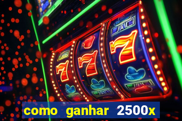 como ganhar 2500x no fortune tiger