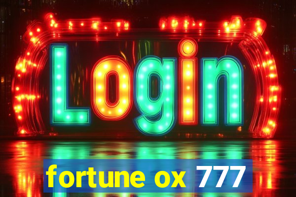 fortune ox 777