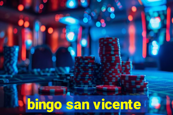 bingo san vicente