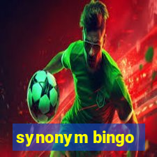 synonym bingo