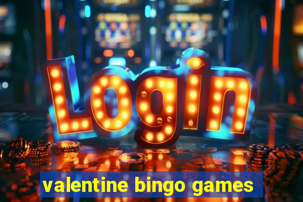 valentine bingo games