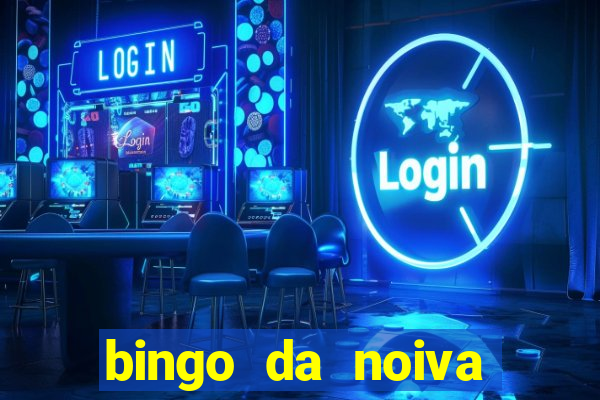 bingo da noiva para imprimir