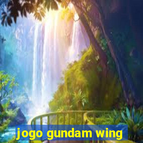 jogo gundam wing