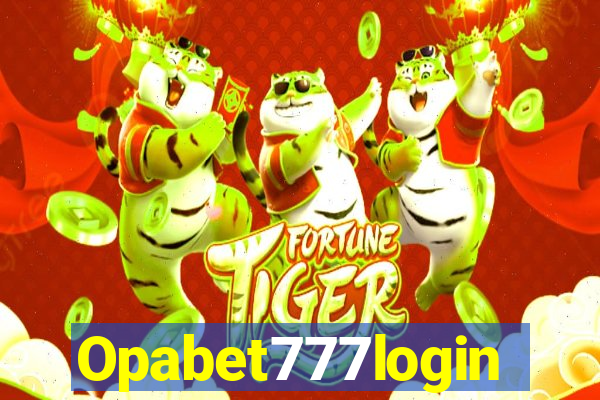 Opabet777login