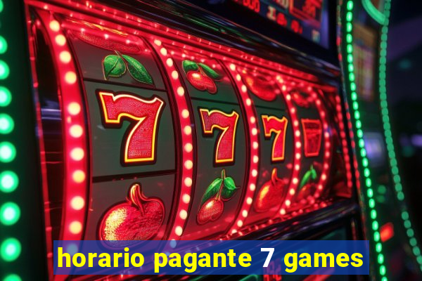 horario pagante 7 games