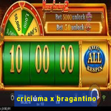 criciúma x bragantino