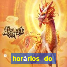 horários do fortune tiger