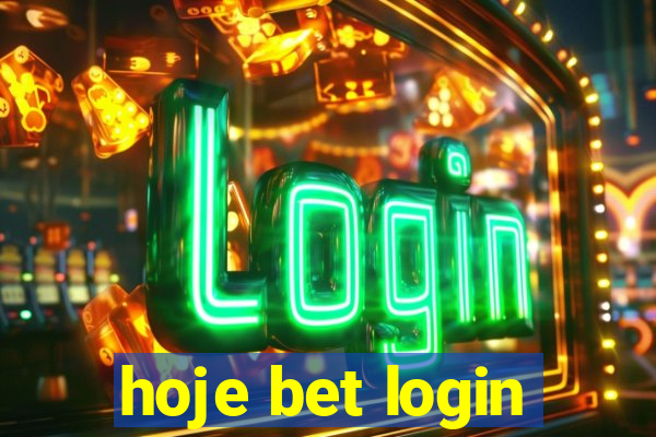 hoje bet login