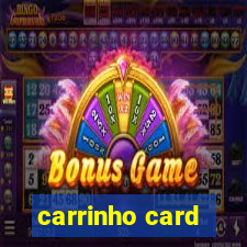 carrinho card