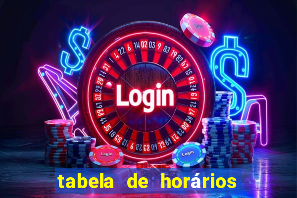 tabela de horários fortune tiger