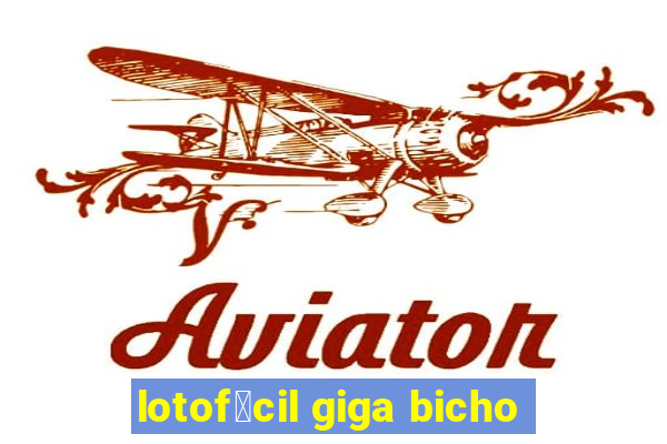 lotof谩cil giga bicho