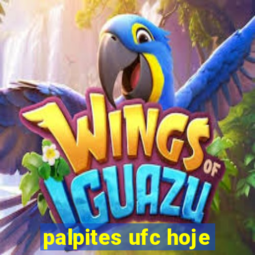 palpites ufc hoje