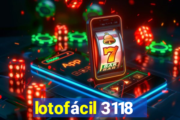 lotofácil 3118