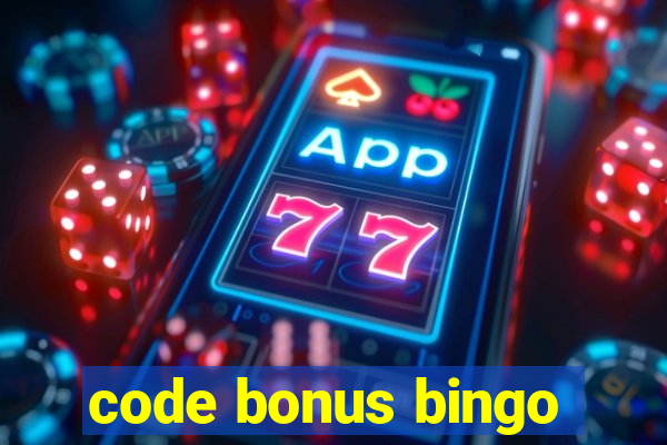 code bonus bingo