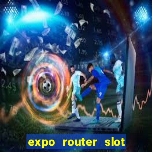 expo router slot vs stack