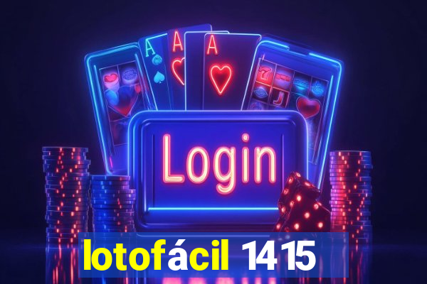 lotofácil 1415