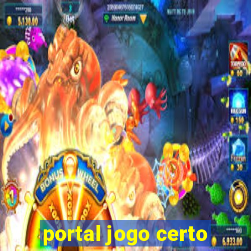 portal jogo certo