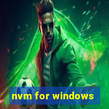 nvm for windows