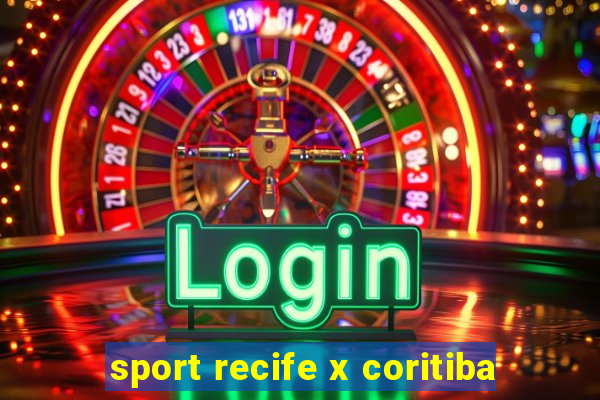 sport recife x coritiba