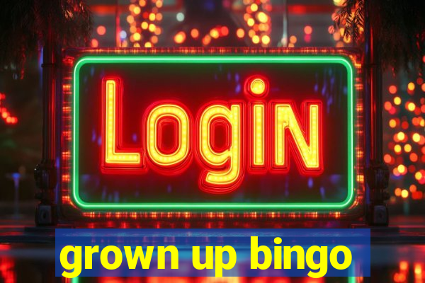 grown up bingo