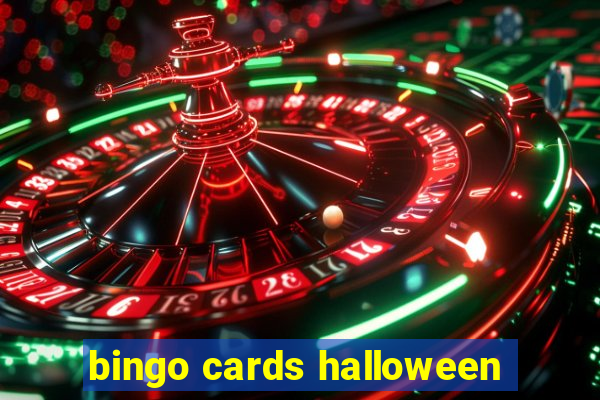 bingo cards halloween