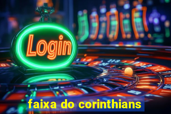 faixa do corinthians