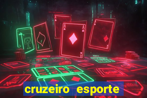 cruzeiro esporte clube x esporte clube bahia