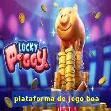 plataforma de jogo boa