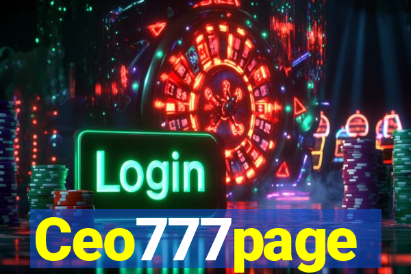 Ceo777page