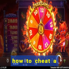 how to cheat a slot machine