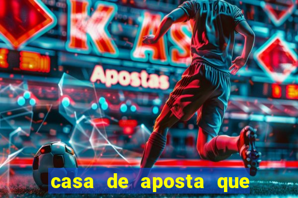 casa de aposta que aceita cartao