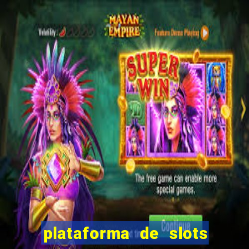 plataforma de slots com bonus de cadastro