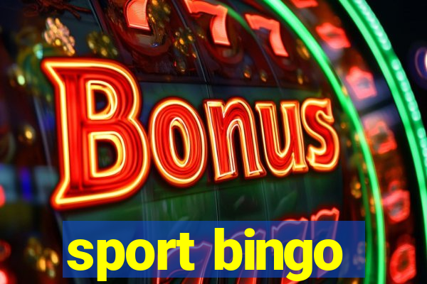 sport bingo