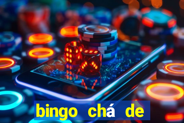 bingo chá de bebê excel