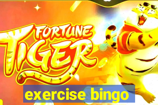 exercise bingo