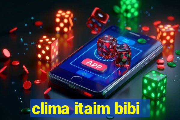 clima itaim bibi