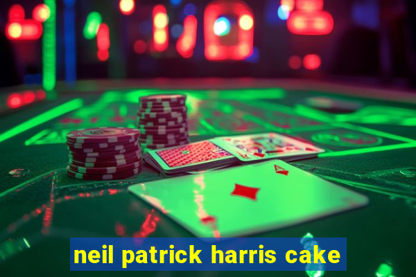 neil patrick harris cake