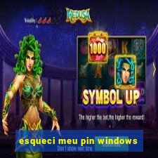 esqueci meu pin windows