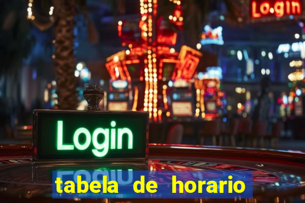 tabela de horario fortune tiger