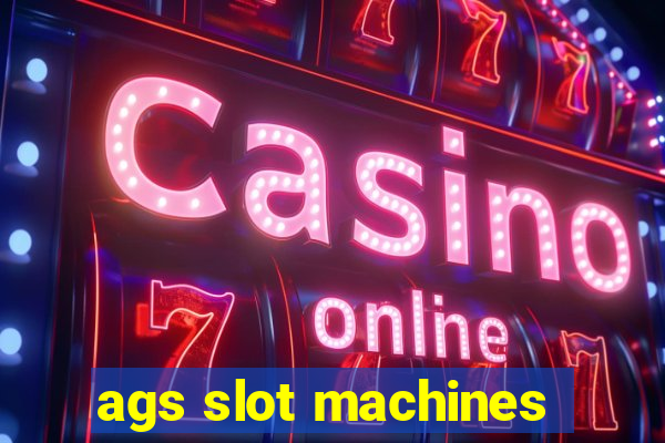 ags slot machines